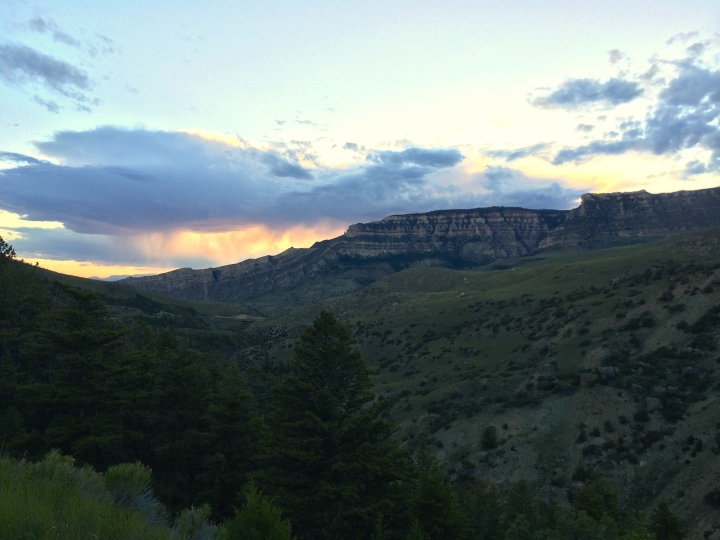 Sunset in Bighorn National Forest